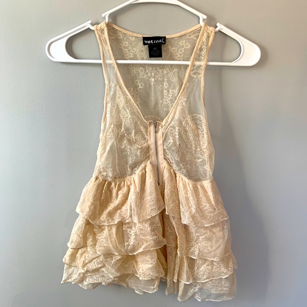 Women’s Sheer lace top